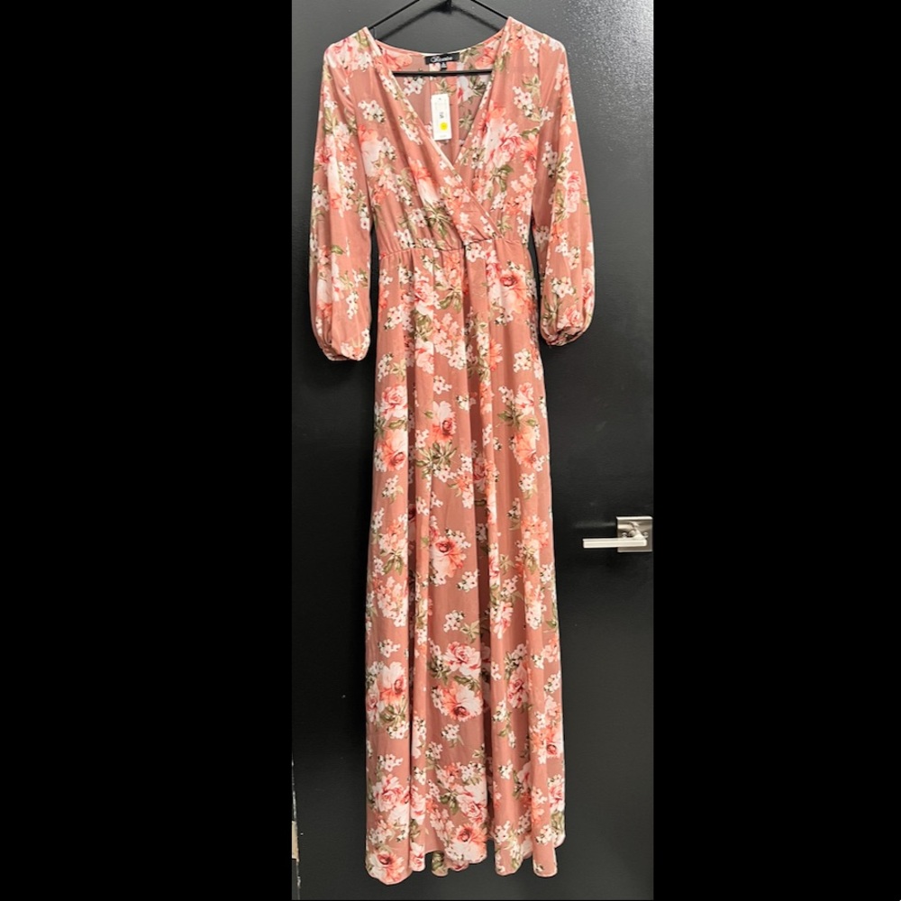 Floral maxi dress